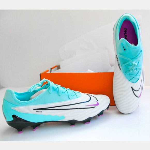 Nike Phantom GX Pro FG Men\'s Soccer Cleats Hyper Turquoise Size 10.5 REG: $ 160 main image 14